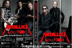 METALLICA & LOU REED Live in Cologne Germany 11/11/2011 DVD