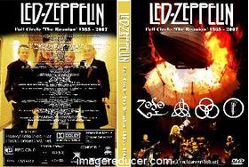 LED ZEPPELIN Full Circle "The Reunion" 1985 - 2007 DVD