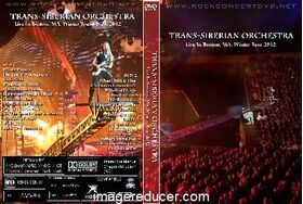 TRANS-SIBERIAN ORCHESTRA Live In Boston, MA. Winter Tour 12/23/2012 (2 DVDs)