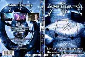 SONATA ARTICA Live At The Club Quattro Hiroshima, Japan 2003 DVD