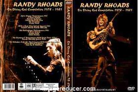 RANDY RHOADS Six String God Compilation 1978  1981 On DVD