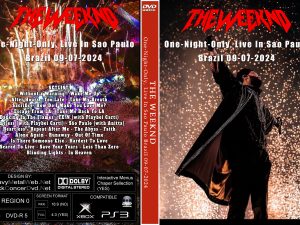 THE WEEKND One-Night-Only, Live In Sao Paulo Brazil 09-07-2024 DVD