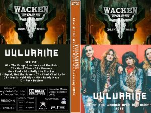 VULVARINE Live At The Wacken Open Air, Germany 2025 DVD