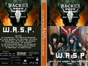 W.A.S.P. Live At The Wacken Open Air 2025 DVD