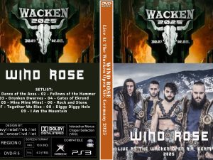 WIND ROSE Live At The Wacken Open Air Germany 2025 DVD