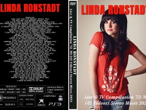 LINDA RONSTADT Live & TV Compilation '72-'83 (42 Videos) Stereo Mixes 2024 DVD