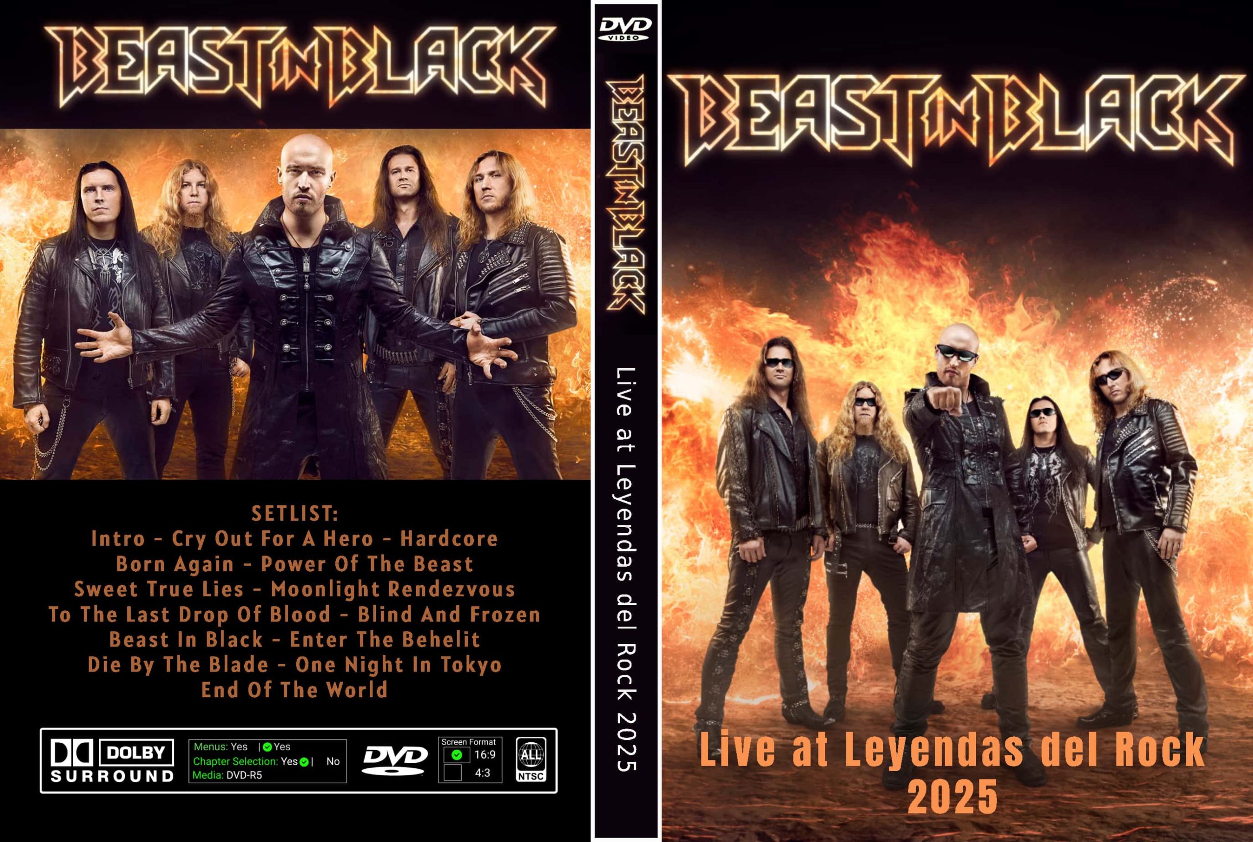 BEAST IN BLACK Live at Leyendas del Rock 2025 Beast In Black deliver an explosive power metal performance live at Leyendas del Rock Festival 2025, featuring fan favorites like Blind And Frozen, Cry Out For A Hero and Die By The Blade.