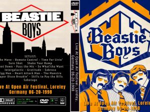 Live At Open Air Festival, Loreley, Germany – 06-20-1998 captures the Beastie Boys delivering an explosive festival performance filled with energy, humor, and classic tracks.