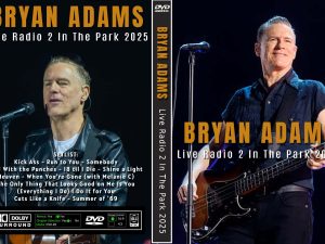 Bryan Adams performs live at Radio 2 In The Park 2025 featuring classic hits like Run to You, Heaven, Summer of '69 and more.