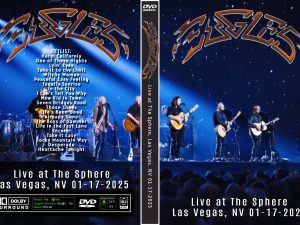 The Eagles perform a legendary set of classic hits live at The Sphere in Las Vegas on January 17, 2025. Featuring Hotel California, Take It Easy, Desperado and more.