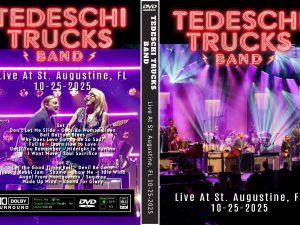 Tedeschi Trucks Band deliver a powerful blues-rock performance live in St. Augustine, Florida featuring Midnight in Harlem, Made Up Mind and soulful extended jams.