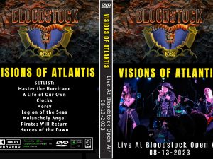 Visions of Atlantis deliver an epic symphonic metal performance at Bloodstock Open Air 2023 featuring Master the Hurricane, Legion of the Seas and Heroes of the Dawn.