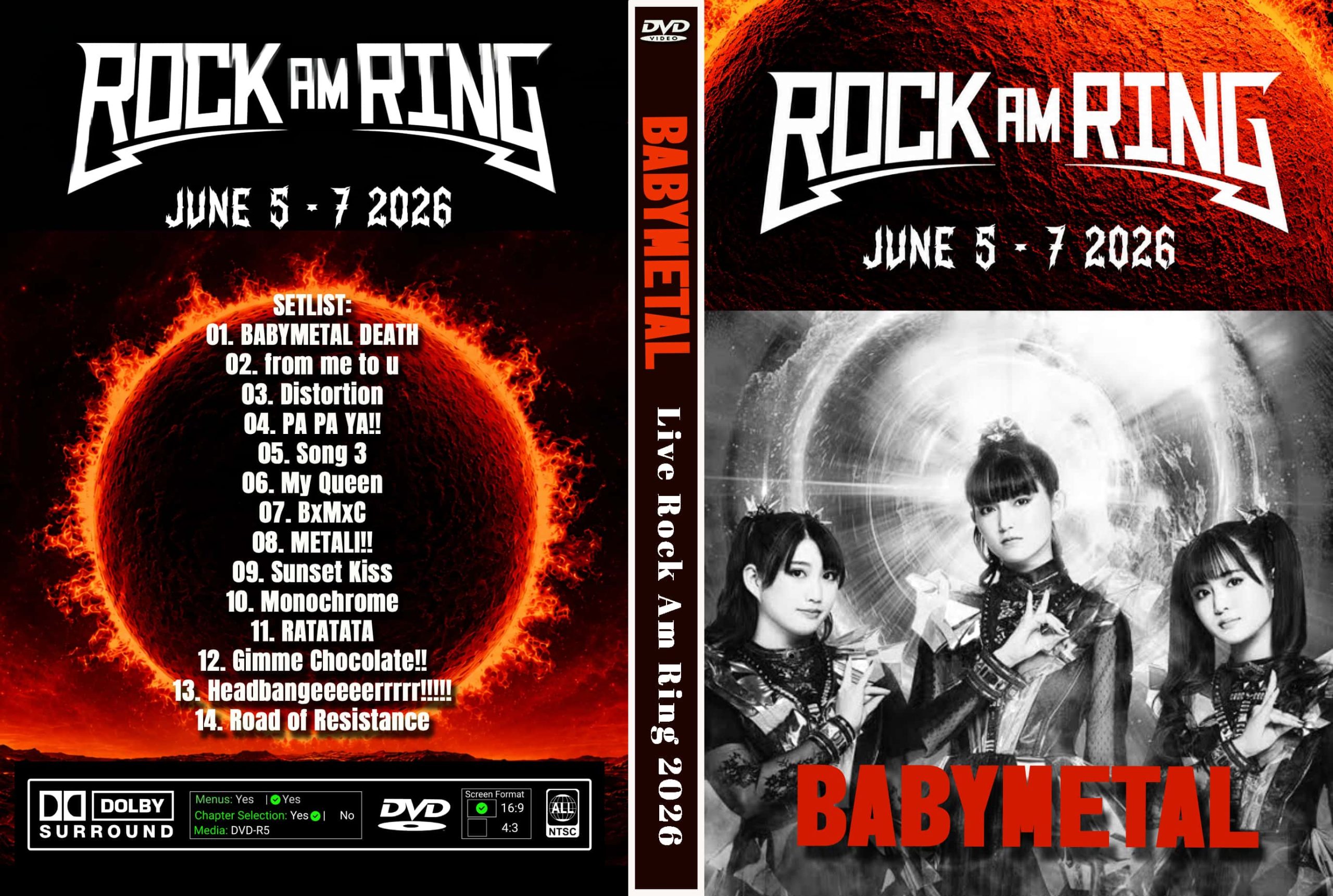 BABYMETAL Live At The Rock Am Ring 2026