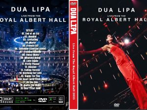 DUA LIPA  Live at Royal Albert Hall - An Evening With Dua Lipa 2025 DVD