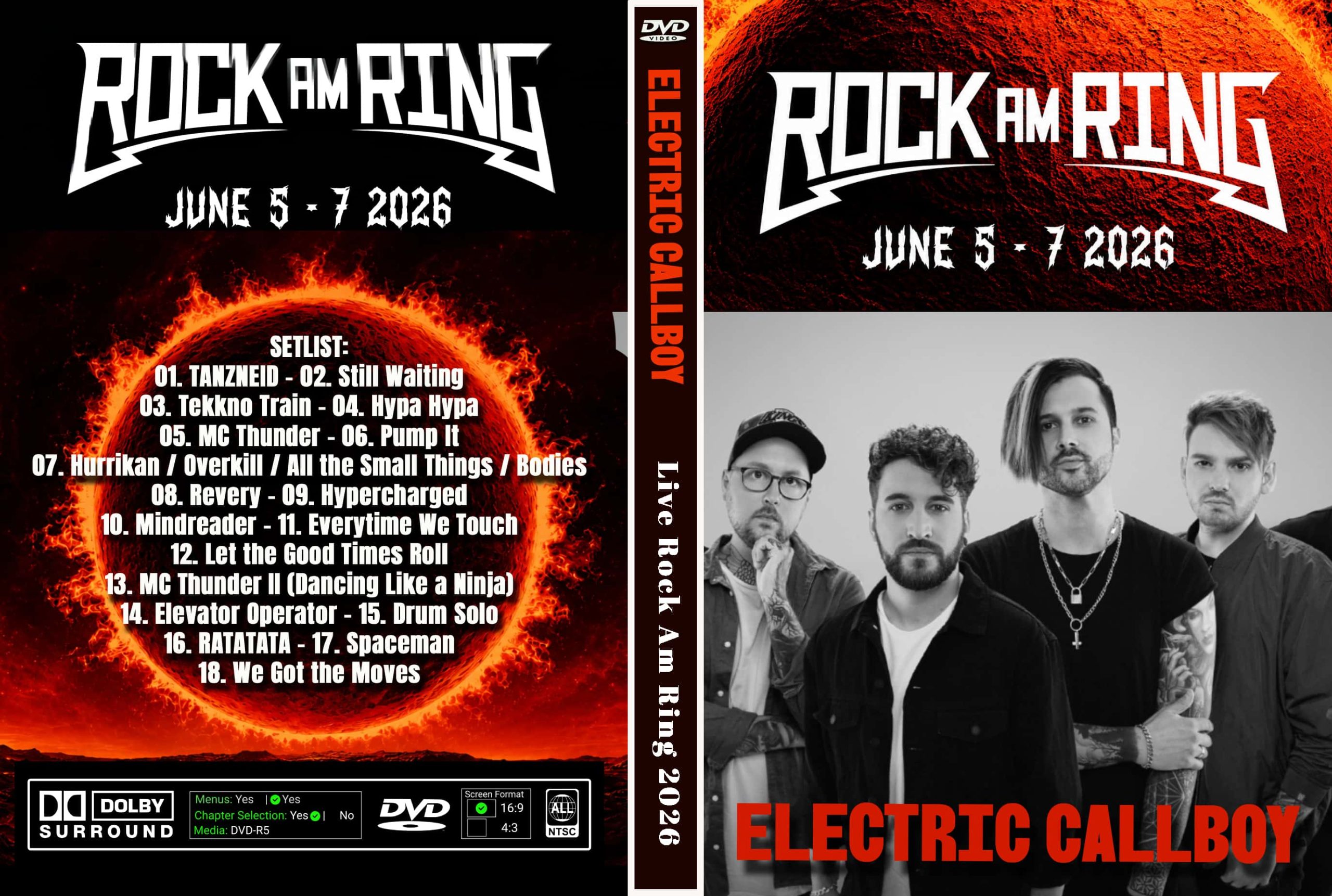 ELECTRIC CALLBOY Live At The Rock Am Ring 2026