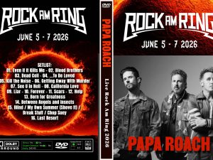 PAPA ROACH Live At The Rock Am Ring 2026 DVD