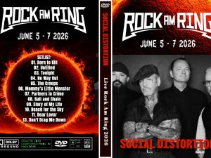SOCIAL DISTORTION Live At The Rock Am Ring 2026 DVD