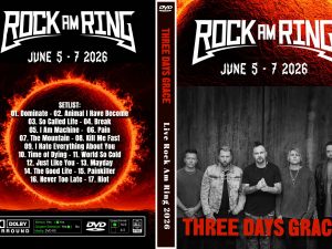 THREE DAYS GRACE Live At The Rock Am Ring 2026 DVD