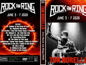 TOM MORELLO Live At The Rock Am Ring 2026 DVD